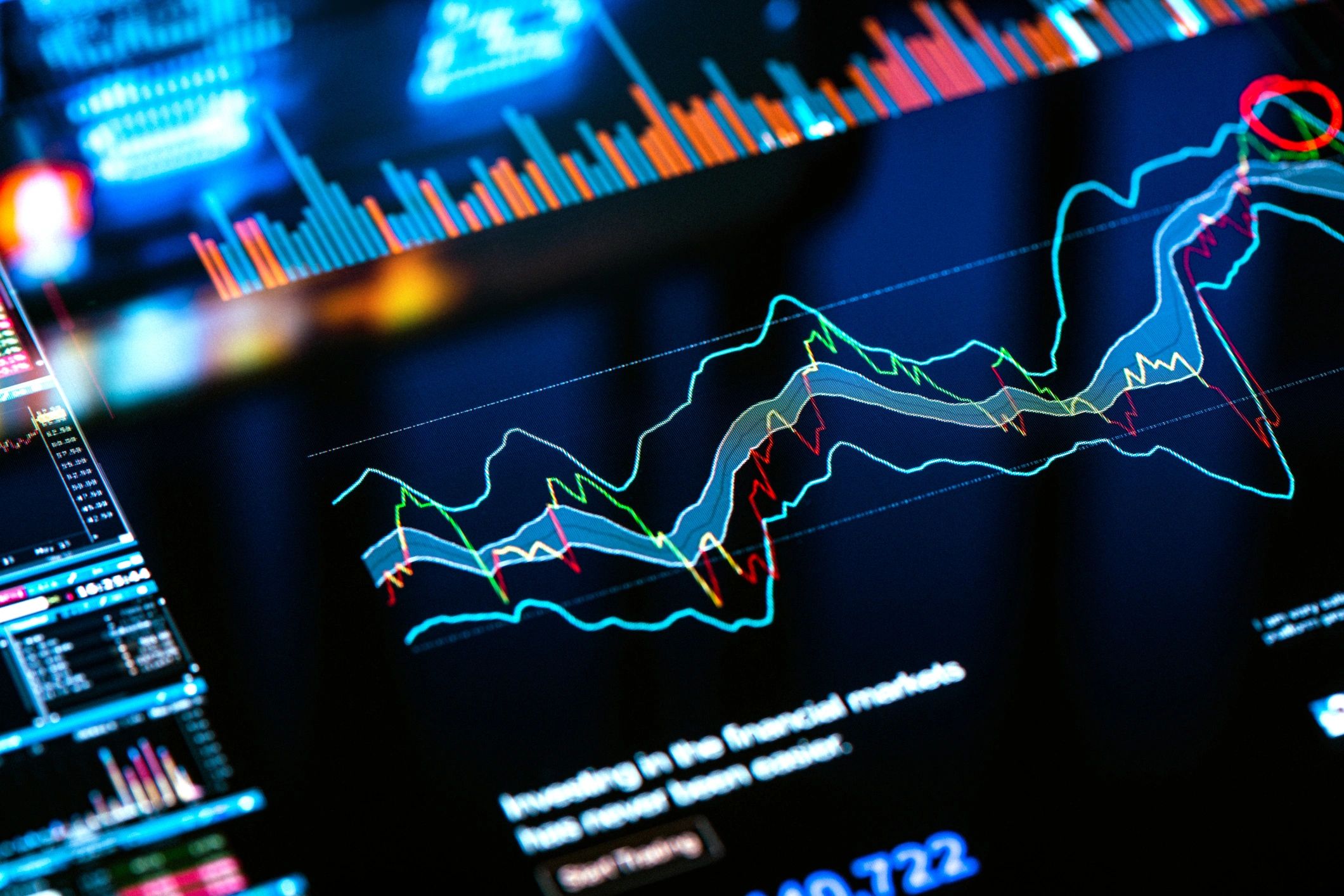 minimalist trading signals dashboard